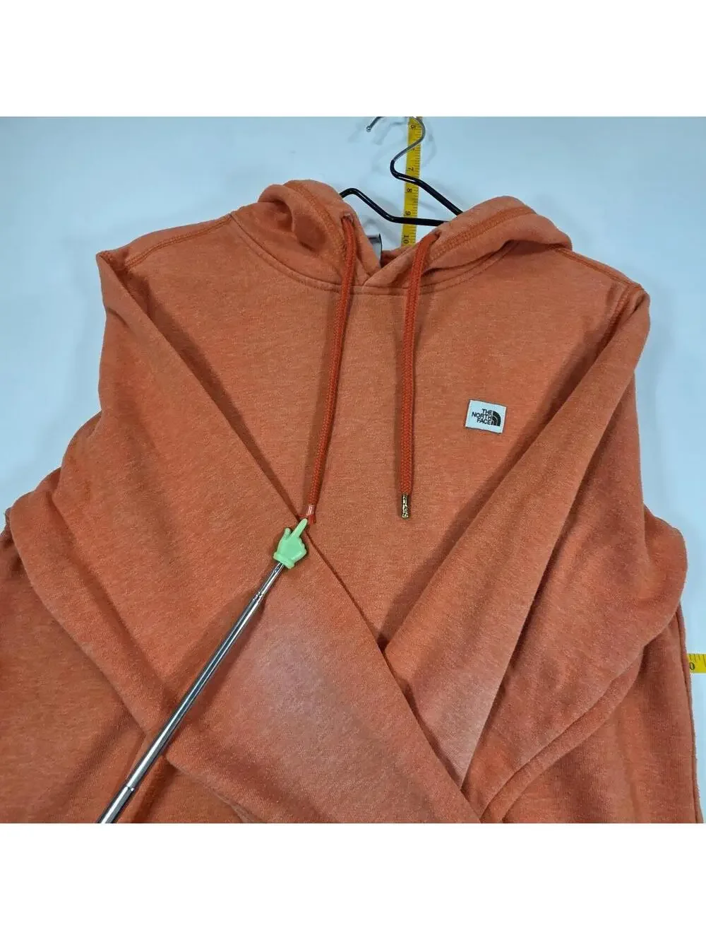The North Face orange hoodie in size S #outdoor #hiking
